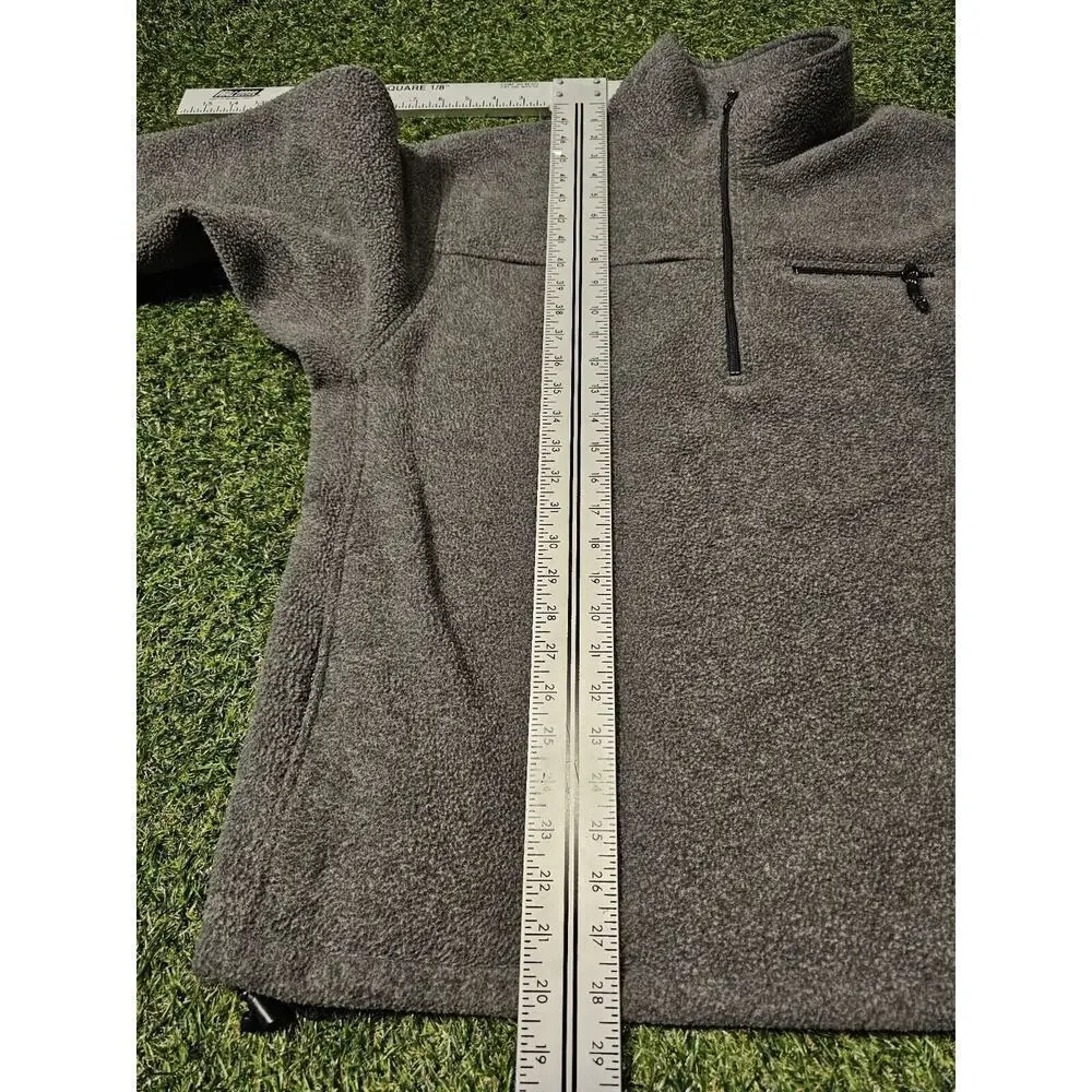 Vintage J Crew JCMG Fleece Pullover Mens XL USA Half Zip
